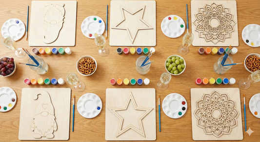 How to Host the Perfect 'Paint & Sip' Night at Home