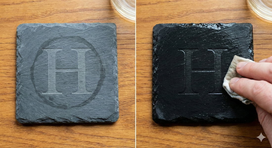 How to Clean & Restore Your Engraved Slate Coasters | UK Guide