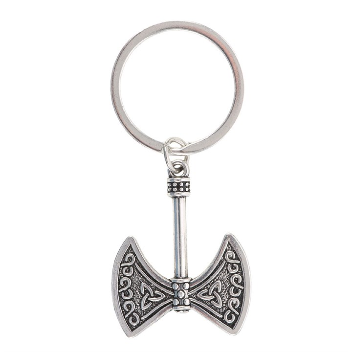 Axe of Valor / Strength and Power Engraved Keyring