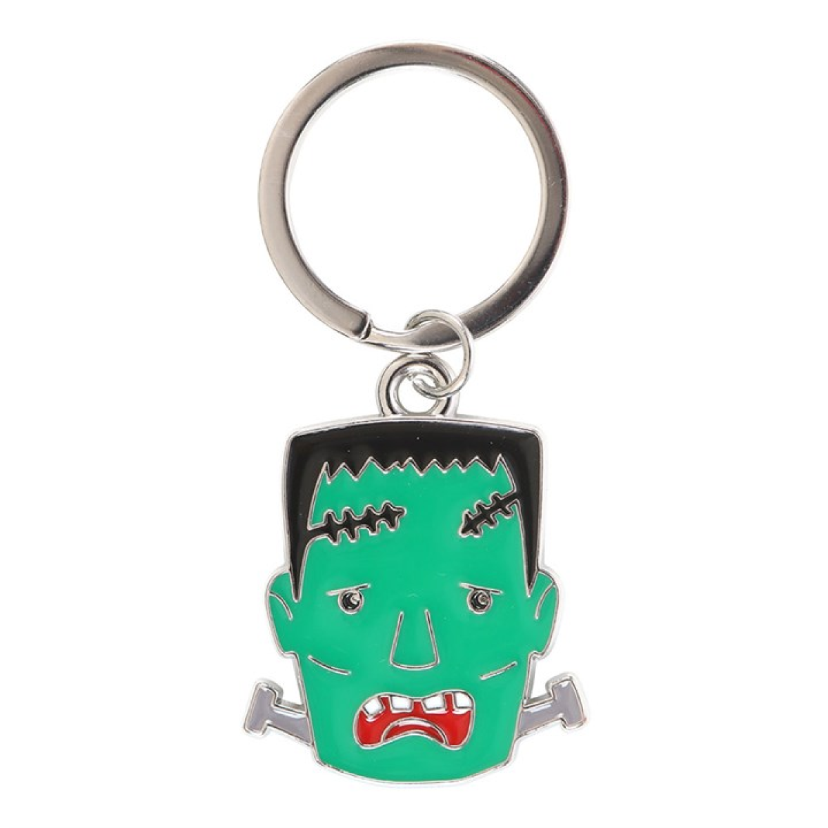 Monster Frank / Frankenstein Inspired Enamel Keyring
