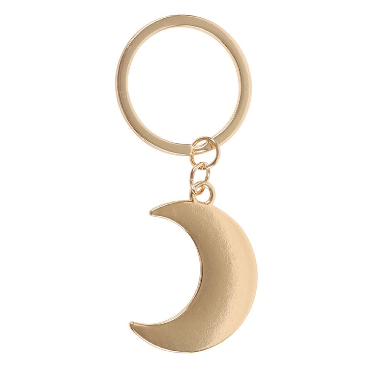 Lunar Cycle / Blue Moon Phase Crescent Moon Keyring