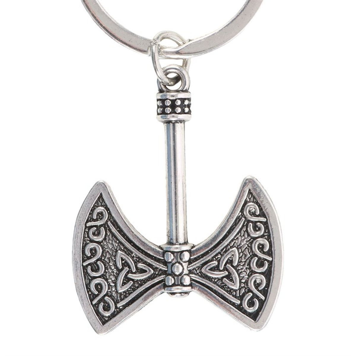 Axe of Valor / Strength and Power Engraved Keyring