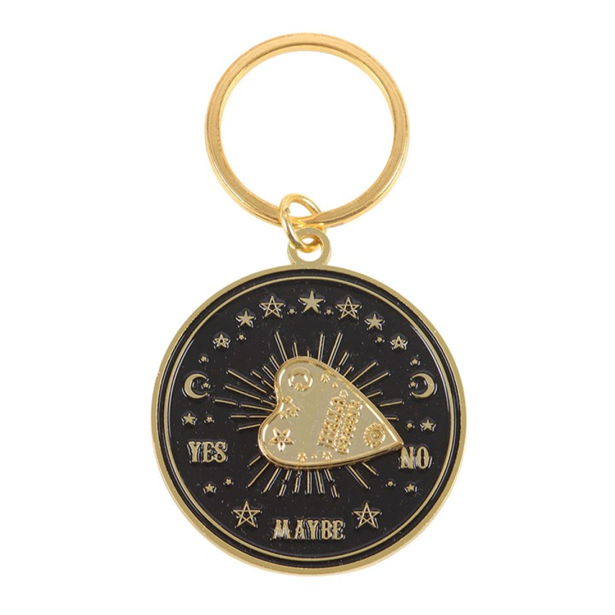The Rotating Oracle / Spinning Talking Board Planchette Keyring