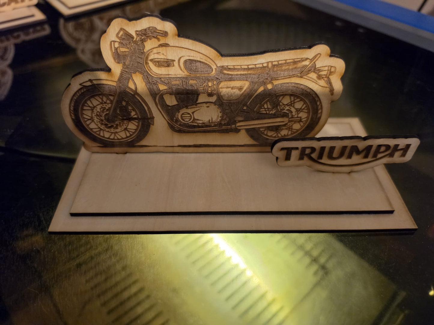 Heart in the Machine / Laser Etched Mechanical Specimen Plaque